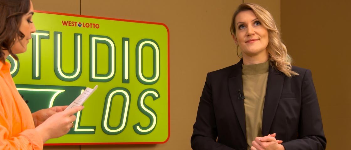 Sterneköchin Julia Komp zu Gast in StudioLos-Pappkiste | WestLotto
