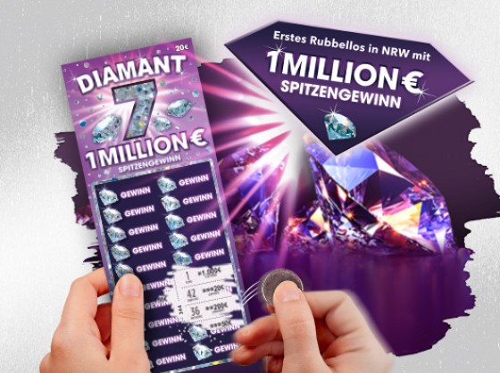 WestLotto-Rubbellos Diamant 7